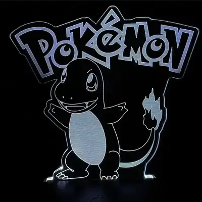 3d Pokemon LED Lamp Random style