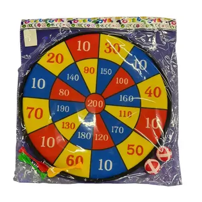 Colorful Children's Sticky Ball Safety Dartboard Set