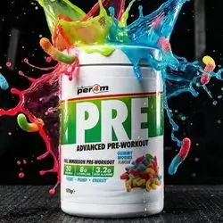 Per4m Pre-Workout Gummy Worms 30 Servings