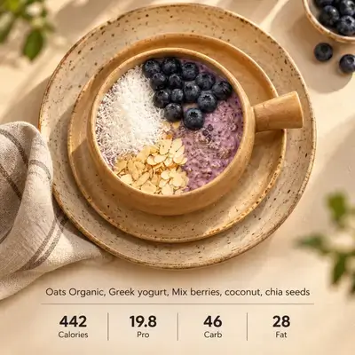 Oats With Mix Berries