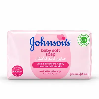 Johnsons baby soft soap