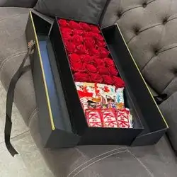 بۆکسی گوڵی سروشتی لەگەڵ شوکولاتە