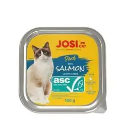 JosiCat Pate With Salmon For Adult 100g