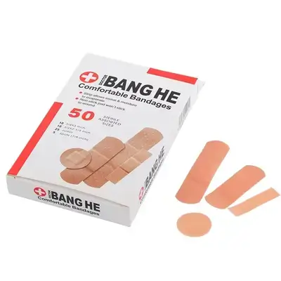 Comfortable Bandages 50 Sterile Assorted Sizes
