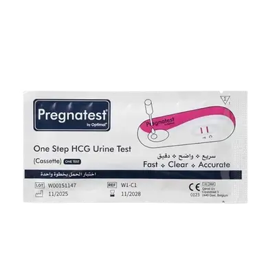 Pregnatest One Step HCG Urine Test OPM-142 _ Optimal