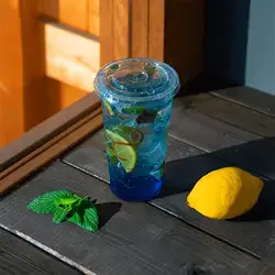 Blue Hawaiian Mojito Boba