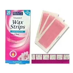 beauty formulas argan oil wax strips