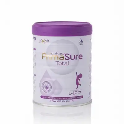 PrimaSure Total (High Calorie Dietary Formula: 1–10 Years - Vanilla Flavor - 900g)