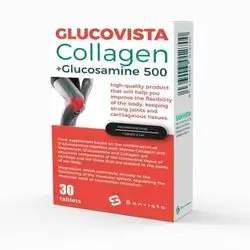 glucovista collagen + glucosamine 500 30 tablets sanvista