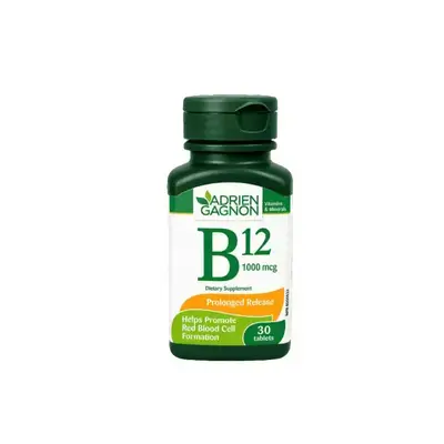 Adrien Gagnon B12 1000mcg 30 Tablets