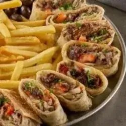 Zaatar Saj with Cheese