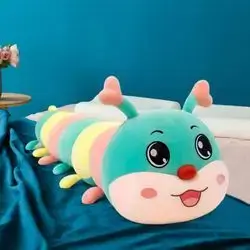 Colorful caterpillar pillow, cute plush toy - 30cm