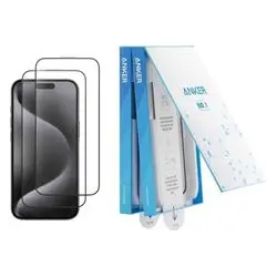 Anker iPhone 16 Pro Max HD Tempered Glass Screen Protector (2-Pack)