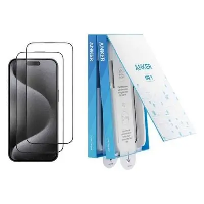 Anker iPhone 16 Pro Max HD Tempered Glass Screen Protector (2-Pack)
