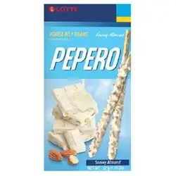 Lotte Pepero Snowy Almond 32g