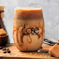 Salted Caramel Ice Latte