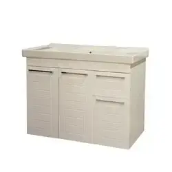 Orka Perge 85Cm Bottom Module Bathroom Set Cabınet - Whıte