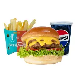 Double Cheese Burger Combo