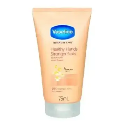 Vaseline Hand Cream Healthy Stronger Nails - 75ml