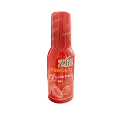 Zh2 strawberry lubricant Gel (condom safe &water based)
