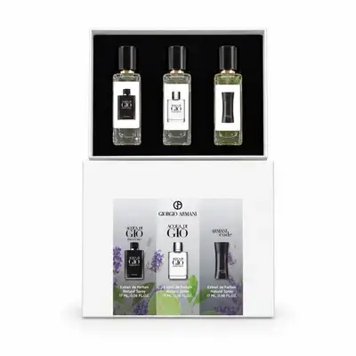Giorgio Armani - Men's Perfume Gift Set (3 Different Scents)