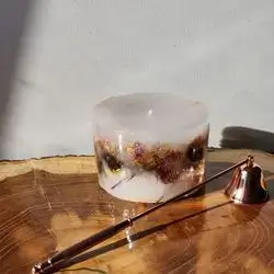 Scented Rose Candles With Candle Snuffer