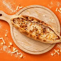 Chicken Cheese Pide
