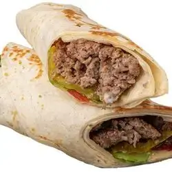 Beef Burger Wrap