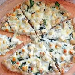 Chicken Alfredo Pizza