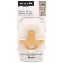 Suavinex Baby Pacifier - 0-6M - Yellow
