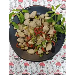 Fried Lamb Eggs Plate
