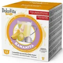 Dolce Vita Banana Milk Compatible Capsules for Dolce Gusto® – 12 Capsules