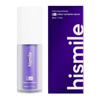 hismile V34 Colour Corrector Serum - 30ml | هيسمايل سيروم مبيض للأسنان - 30 مل