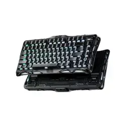 Gravastart Mercury V75 - Black & Green Gaming Keyboard