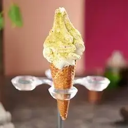 Soft Ice Cream with Pistachio