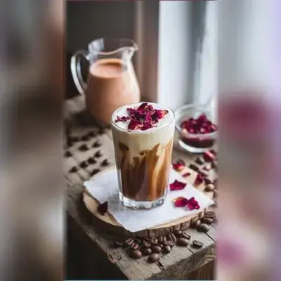 Ice Rose Latte