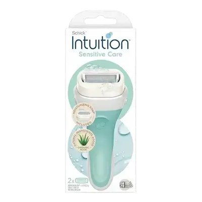 Intuition Sensitive Care Razors for Women 1 Razor +1 Travel Cap _ Schick