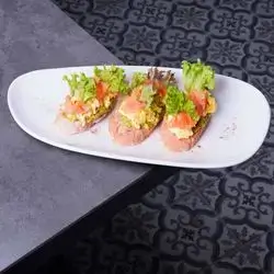 Scramble Smoke Salmon 