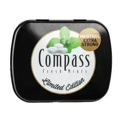 Compass Fresh Mints Menthol Sugar Free 50 Pcs 14 Gm
