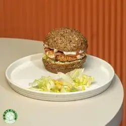 Mushroom Chicken  Burger