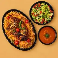 وجبة مندي دجاج