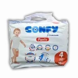 Confi Shorts Diaper Size 4*30 Count