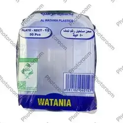plate rect 0.5 /50 pcs