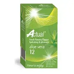 Actual fresh Flowery flavour hydrating & Pleasure aloe vera 12