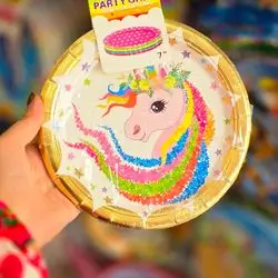 disposable paper plate