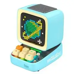 Divoom Ditoo Pro Retro Pixel Art Bluetooth Speaker (Blue)