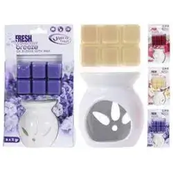 Oıl Burner 6 Wax Cubes 3Ass