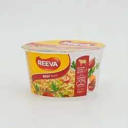 Reeva A Bowl Of Instant Noodles With Beef Flavour 75Gm