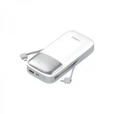 20000mAh 22.5W Fast Charging Power Bank - White