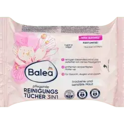 Balea nourishing 3in1 cleansing wipes